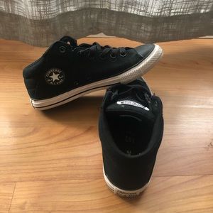 No tie shoe laces Converse